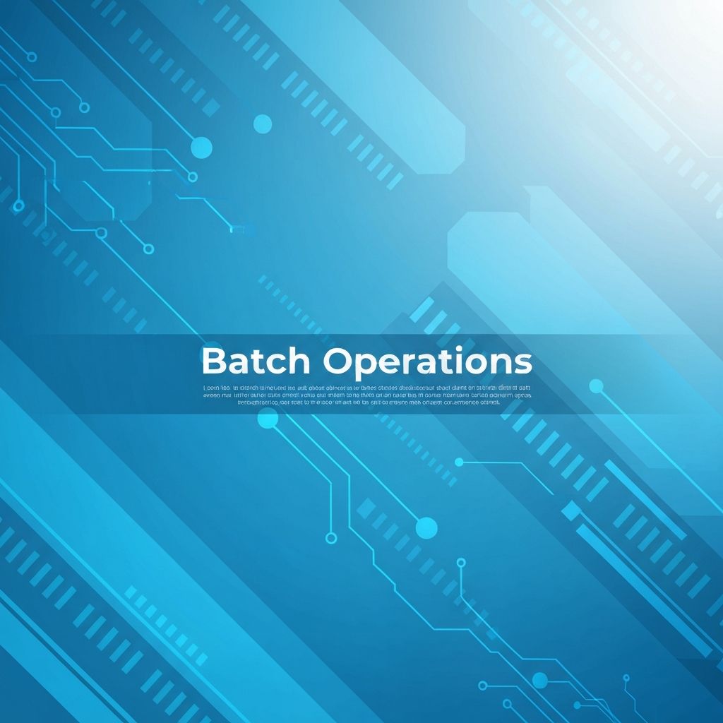 批量操作 & 效率工具 background